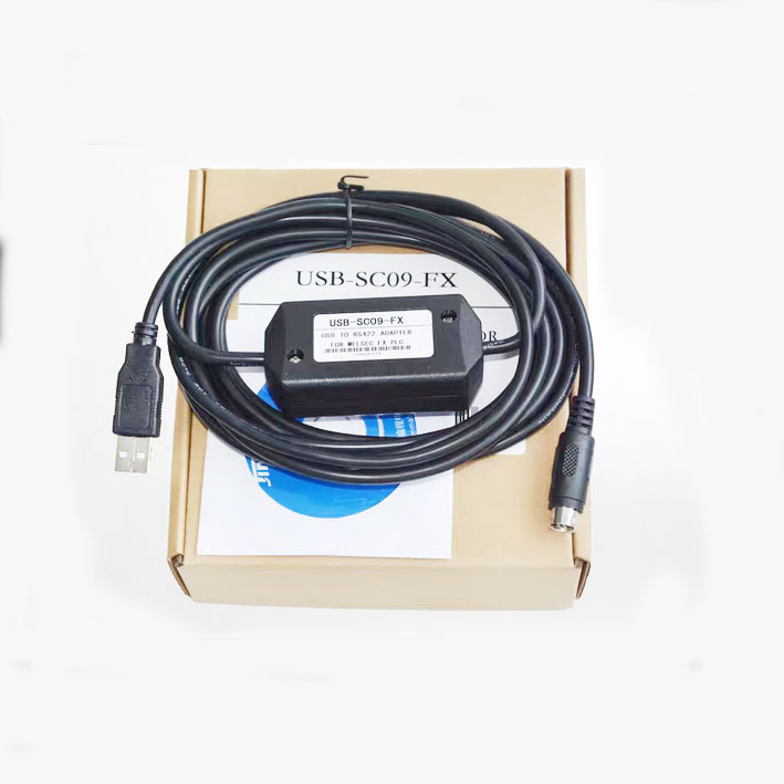 Оригинальный Новый USB-SC09-FX ПЛК кабель для программирования загрузки FX2N/1N/1 S/FX3U