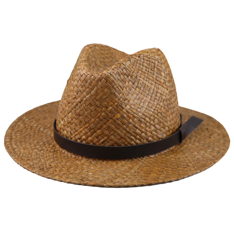 Big Size Handmade Straw Visor Hats Fashion Womens Sun Hats
