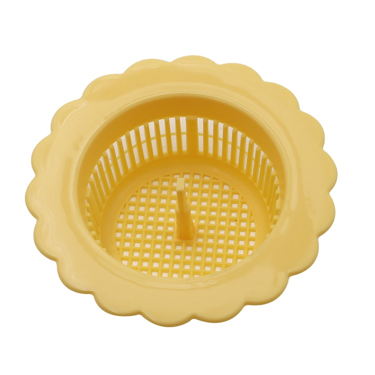 Guida 661051 Amazon Hot Sales Toilet Flower Silicone Sink Stopper Flexible Creative Hair-Proof Sewer Sink Filter Drain Stopper