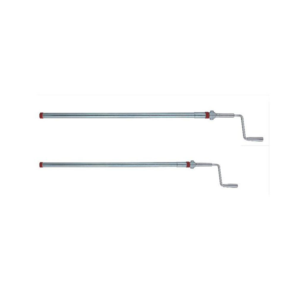 1100 mm Tube Hospital Bed Hand Crank Handle Stainless Steel Fold Cranks Under Bed