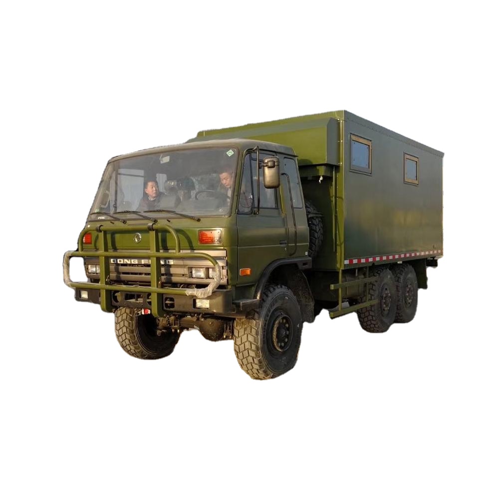 4x4 Dongfeng 8 человек двигатель дом военный дом автофургон на продажу