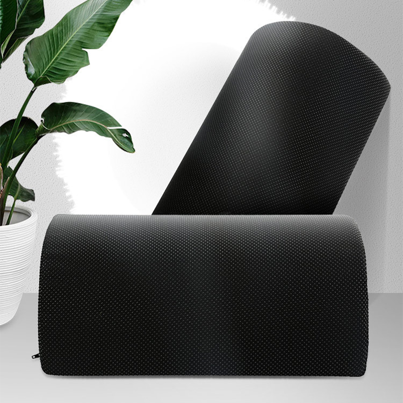 Premium Velvet Soft Ergonomic Footrest Pillow Under Desk Office Foam Foot Rest For Lumbar Back Knee Pain