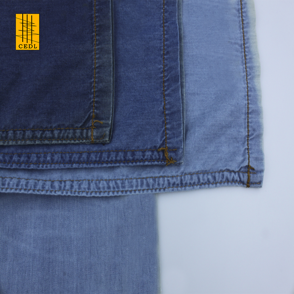 70% Kazakhstan Designer Elegant Cute Blend Jeans Cotton Fabric For Dress