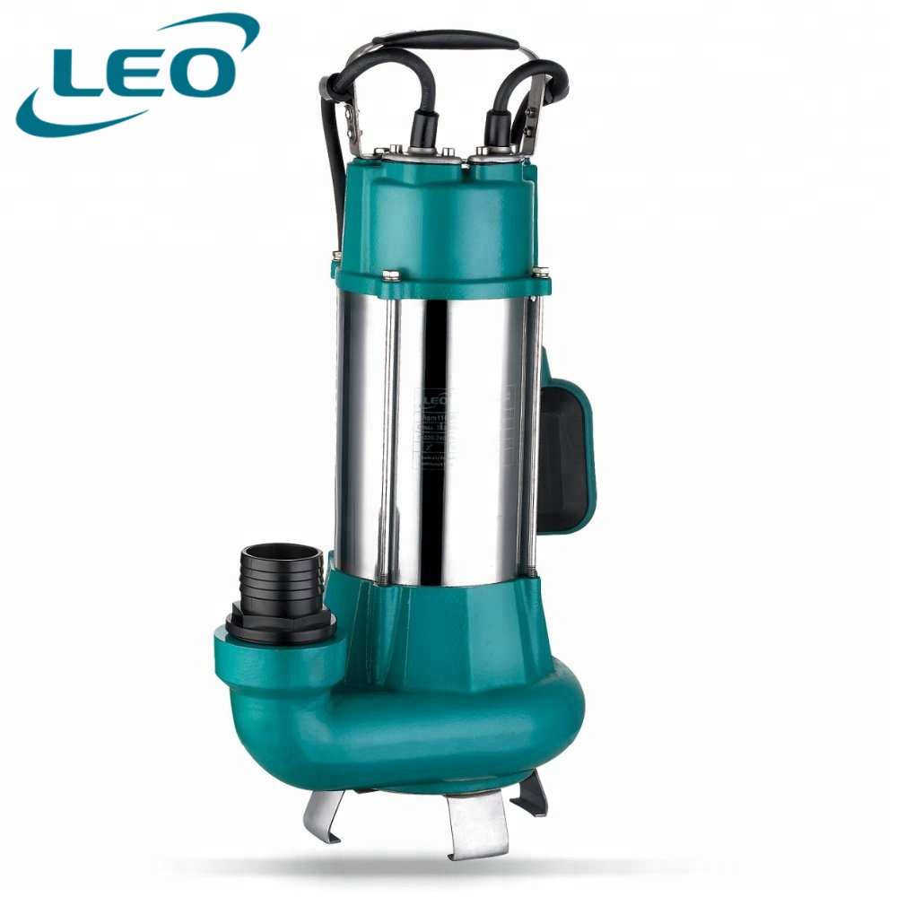 LEO XSP20-9/1.1I погружной насос для сточных вод из нержавеющей стали, 2 дюйма, 1,1 кВт, 1,5 л.с.