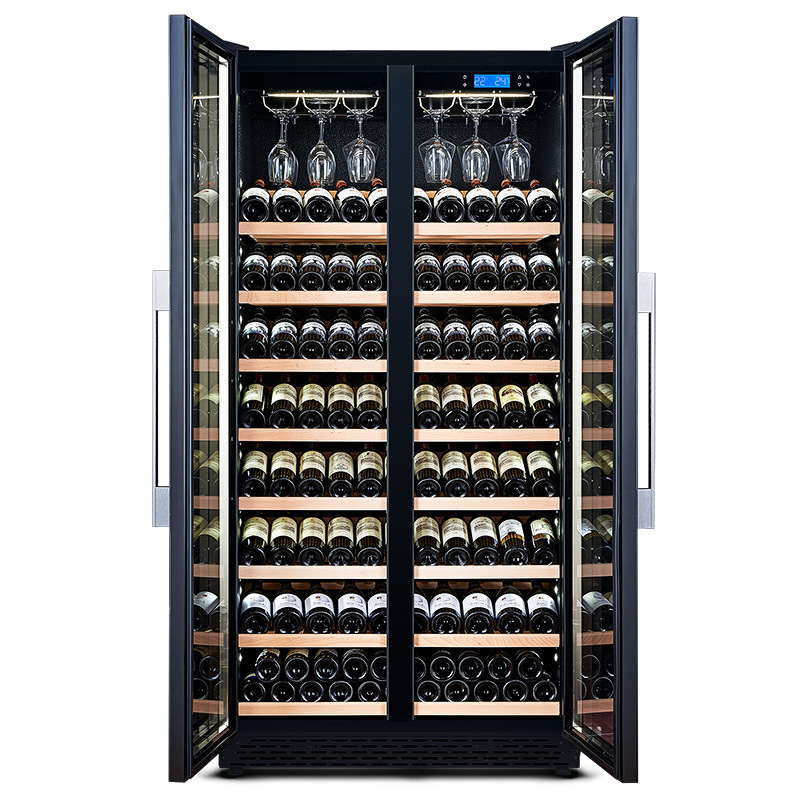 VANACE Side by Side Frigidaire 150 20 8 Bottles Fridge Large Double Wall Wine Cooler
