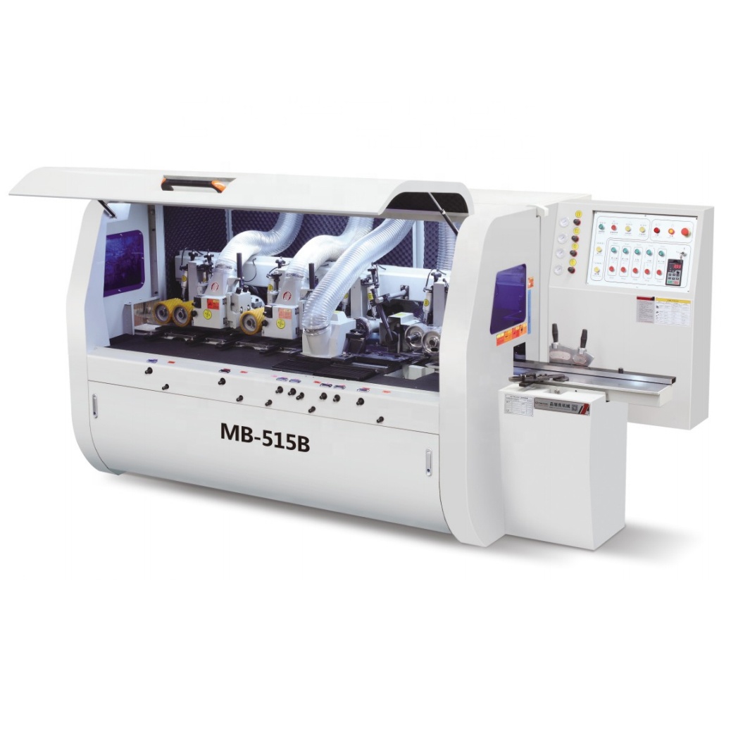 MB523B Горячая продажа деревообрабатывающая пятивальная четырехсторонняя формовочная строгальная машина высокой точности из Фошань, Китай