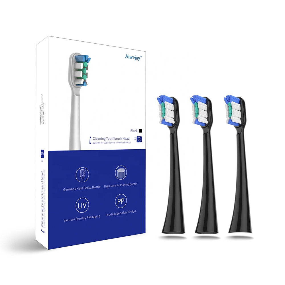 Aiwejay взрослых электрические зубные щётки головок, OEM/ODM, OEM FCC одобрен Германия Pedex с щетиной (Стоматологическая полировальная щетка головки подходит для UW01 насадка для зубных щеток