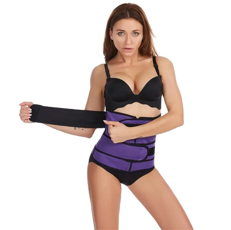 Custom OEM Service Adjustable lumbar support belt waist trainer belt for women