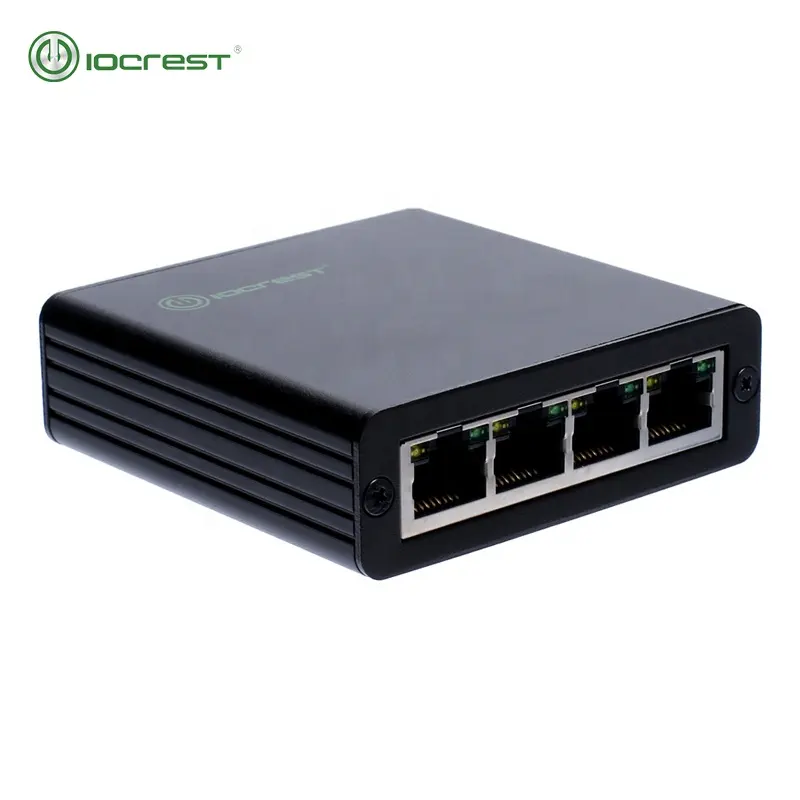 USB3.0 to 4 Ports RJ45 1Gigabit 1000Mb/s Ethernet  Lan Network Adapter