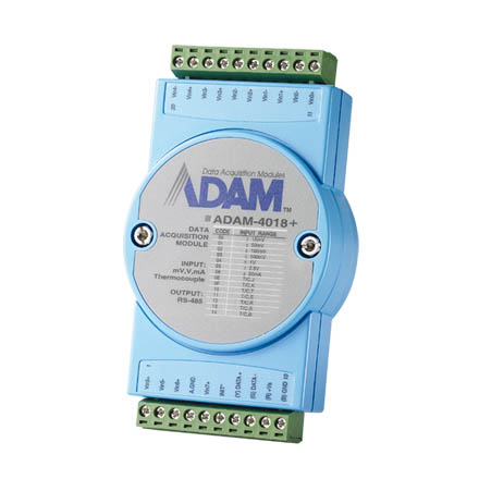 Advantech ADAM-4018-D2E Replace By ADAM-4018+-BE 8-ch Thermocouple Input Module