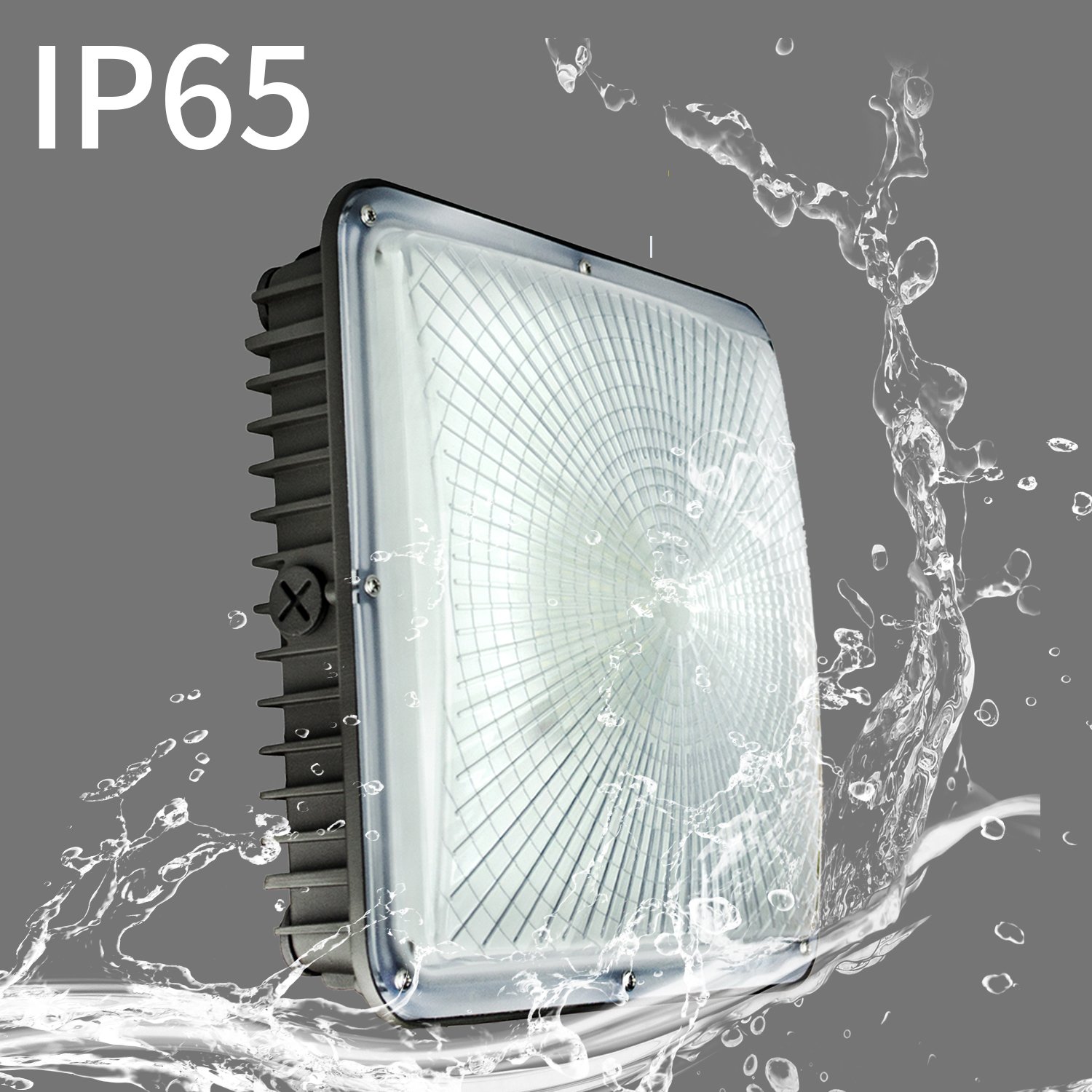 Ecofriendly High lumen TUV IP65 60W LED Gas Station lamp