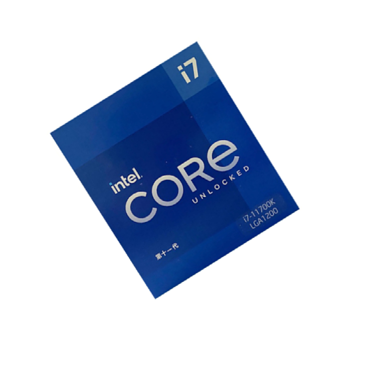11th generation Core i7-11700K 8-core 16-thread Turbo frequency up to 5.0 Super-core graphics card boxed CPU processor board sup