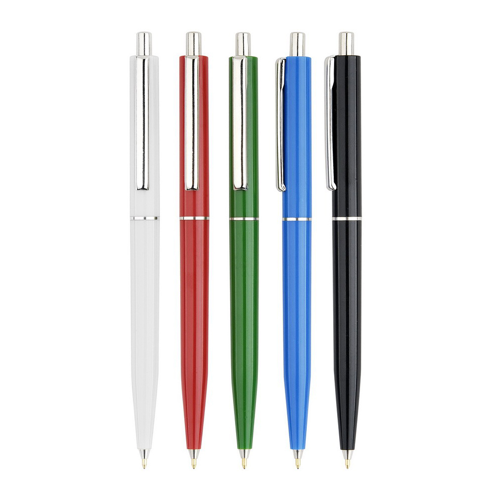 Retractable Plastic Promotion Pen Student Back To School Pens Promotional Ballpoint Pen