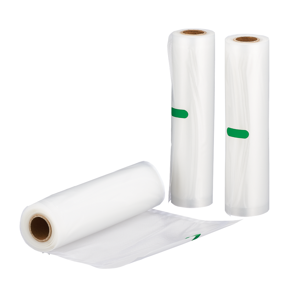 BPA бесплатно тисненая пищевая вакуумная упаковочная сумка в рулоне Sous Vide Rolling Bag 11 "x 50'