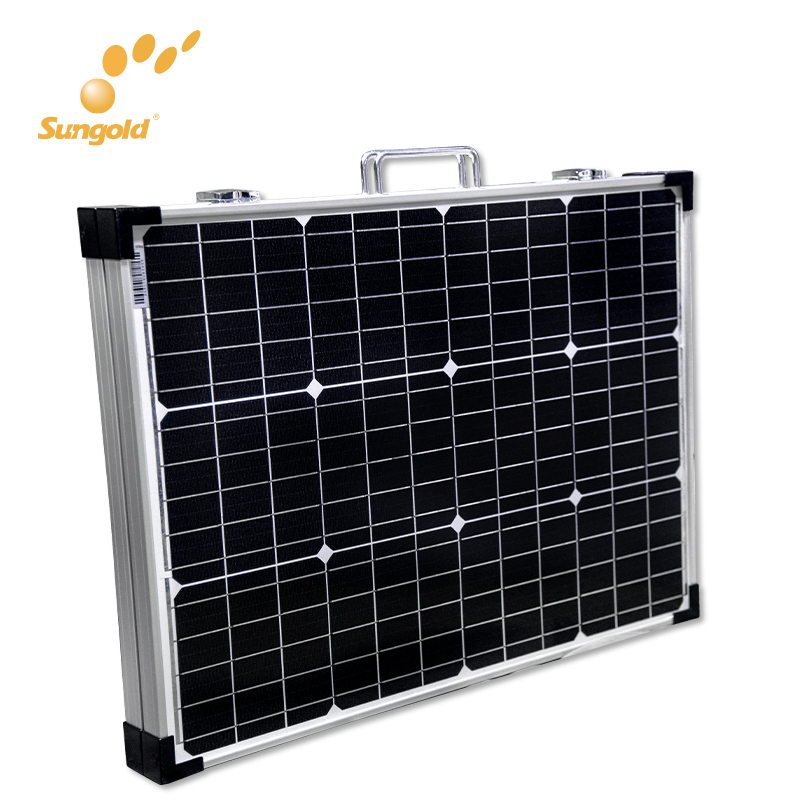 100W 12V Портативный складной набор солнечных панелей