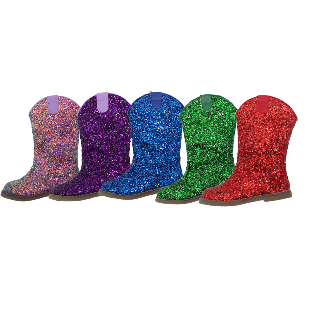 Wholesale Winter Leather Western Children Cowboy Snow Boots Kids Designer Baby Prewalker Girl Boy Casual Shoes