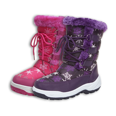 2021 Fashion Children Warm Winter Shoes Kids Snow Boots Beautiful Girl's Snow Boots