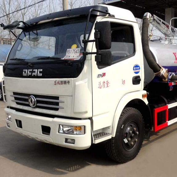 Dongfeng 6 колёс 4*2, вакуумный грузовик с каскадным всасыванием