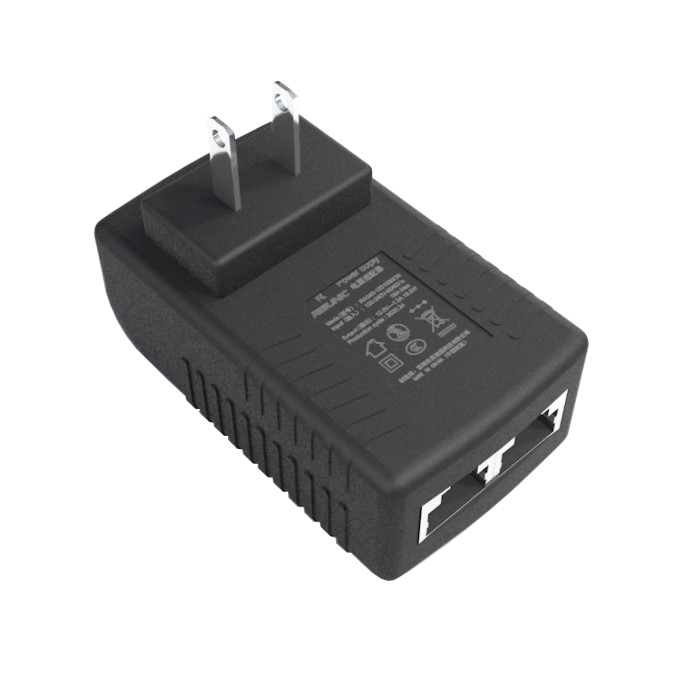 EU/US/UK AU разъем 100 Мбит/с 24W 24V 1A 0.5a адаптер POE LAN Ethernet блок питания 24V1A импульсный источник питания адаптер