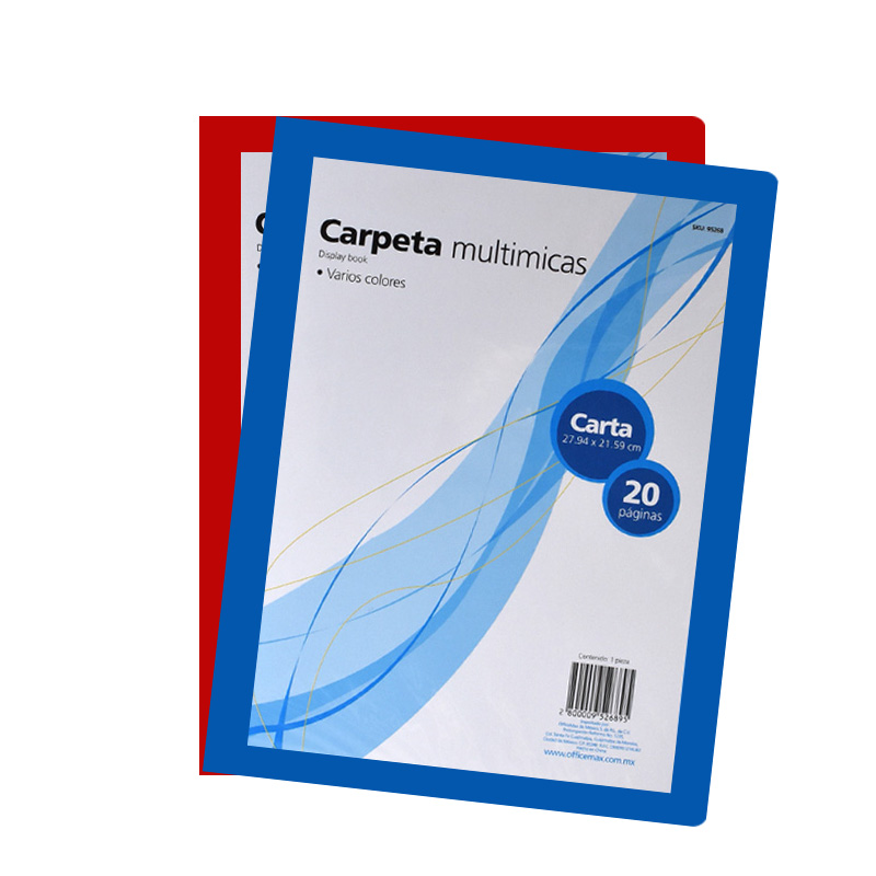 High Qualtity Custom Logo Large Capacity 20 Pages PP Display Book For Keep Information And File Books