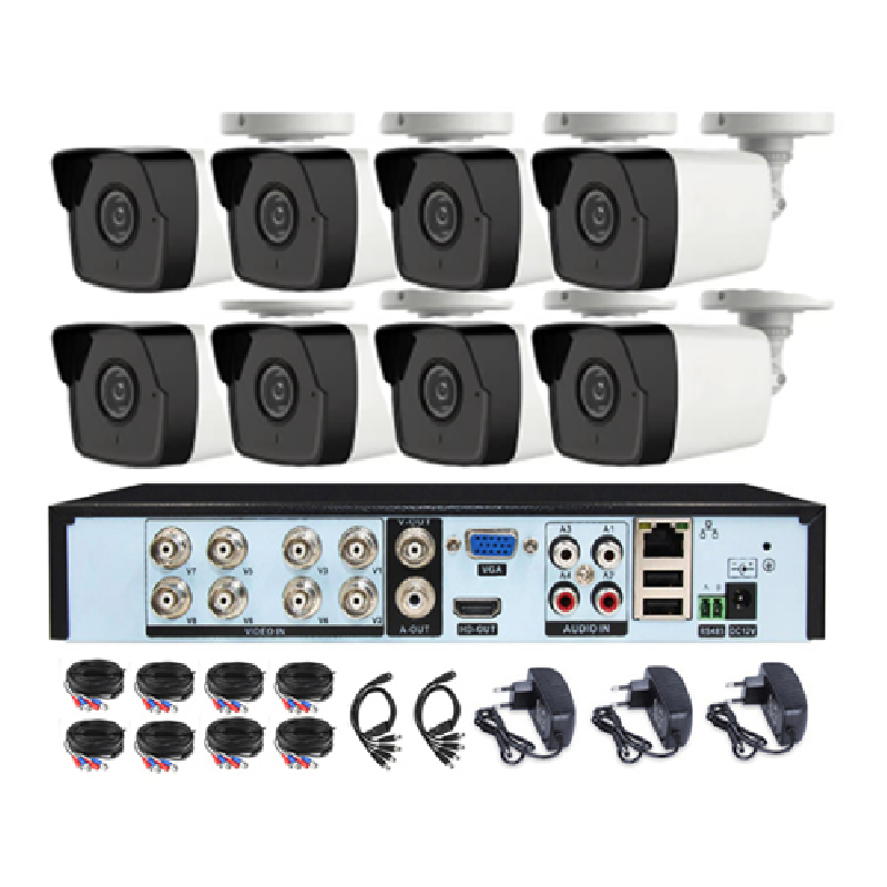 2MP 8CH JC 2020 Новый AHD cctv DVR камера система безопасности AHD DVR комплекты камер распродажа