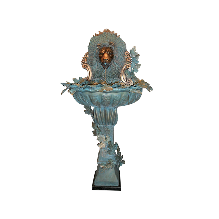 Lion Bronze European Water Lion Fountain Price Outdoor Waterfall