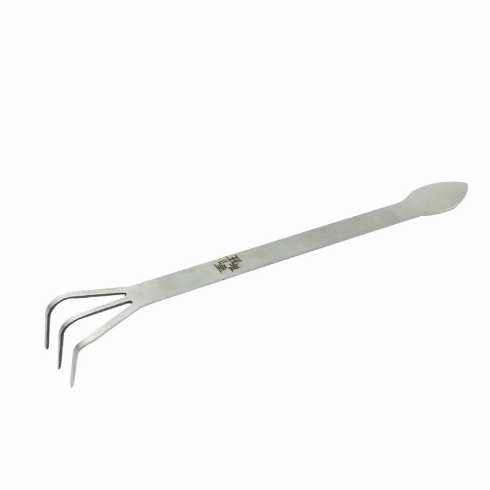 Gardening bonsai stainless steel rake tweezers calamus tweezers for pot knife meaty planting pot pressure rake