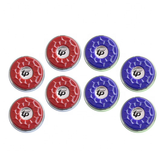Профессиональные аксессуары для стола Shuffleboard, диаметр 53 мм, букетки shuffleboard с логотипом, металлическая сталь TSP-2153