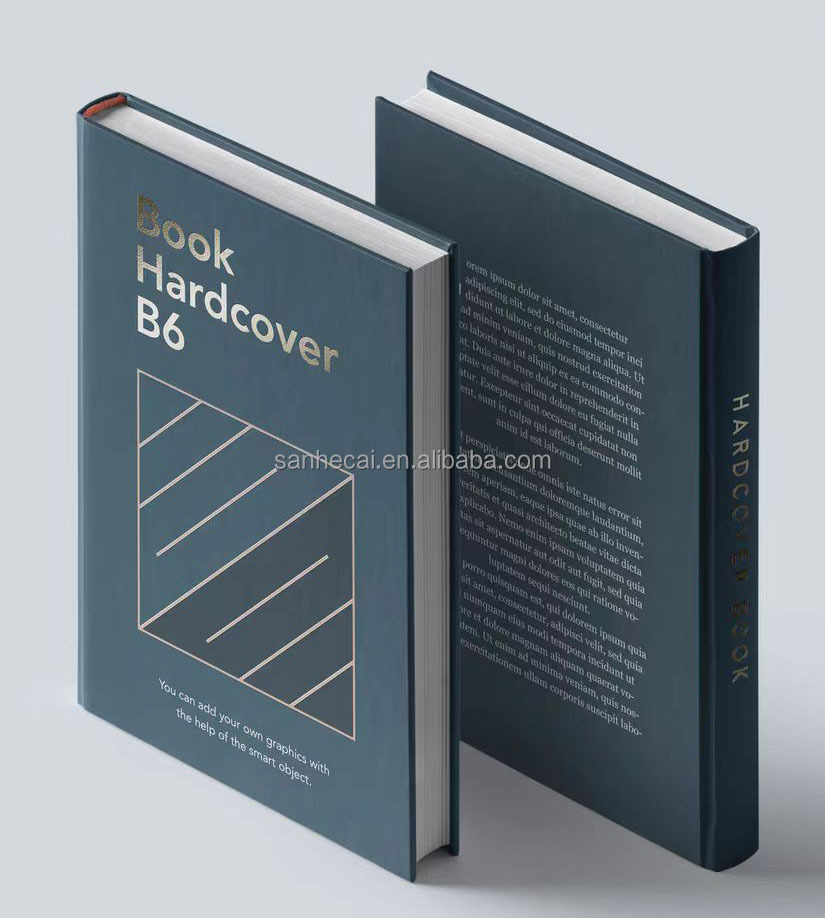High Quality Custom Offset Plant-Ink Matte Film Laminated Paper and Board Hardcover Books Quality Paper Packaging