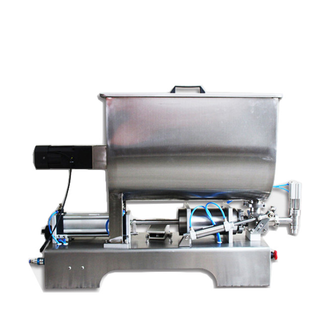 U type tomato paste chilli sauce filling mixing machine