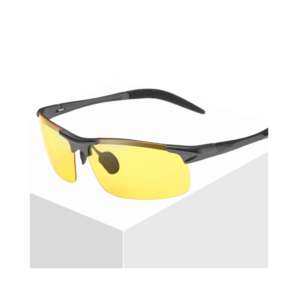 Night Vision For Driving At Night Anti-Glare and polarized Aluminum And Magnesium Alloy Brightening Goggles
