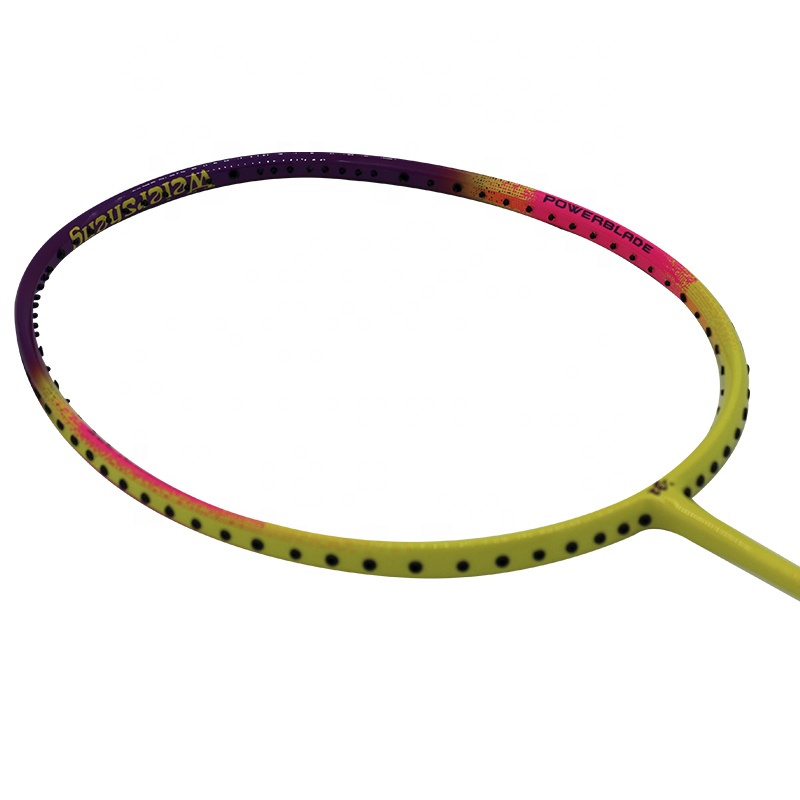 New Products Safety Item K-540 Super Durability Light PU Grip Full Carbon Badminton Racket