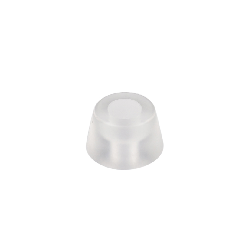 Furniture Accessories Auto Lathe Parts Transparent White Rubber Silicone Anti-Slip Table Desk Foot Base Spacer