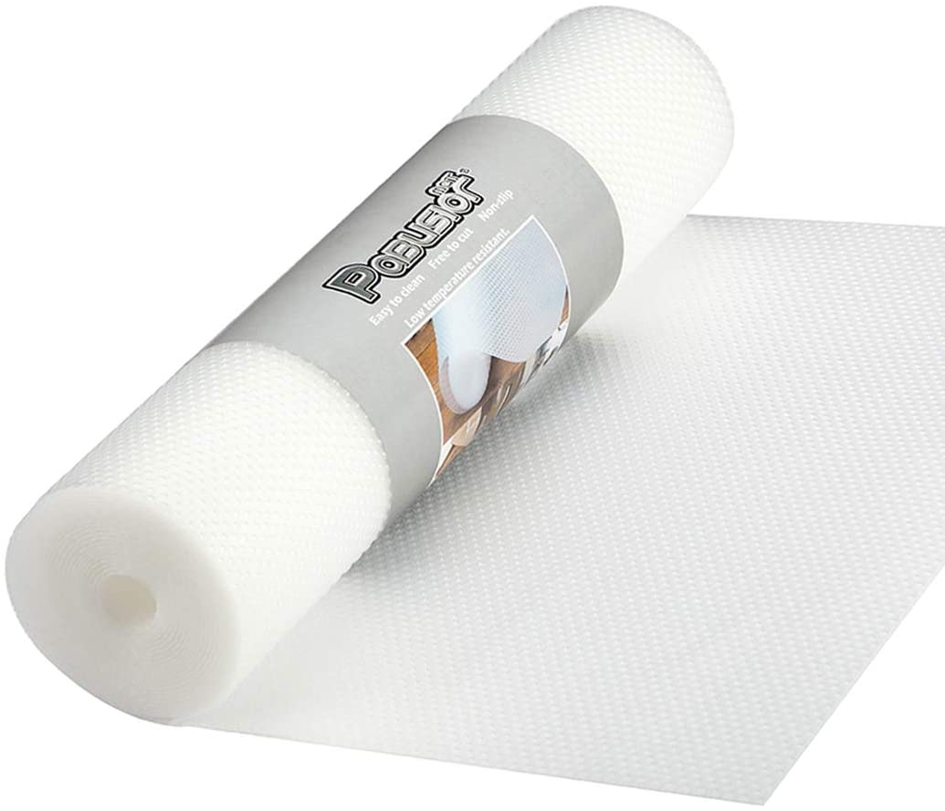 Custom size Non-Slip Shelf Liner Non-Adhesive cabinet liner for protecting drawer cabinet
