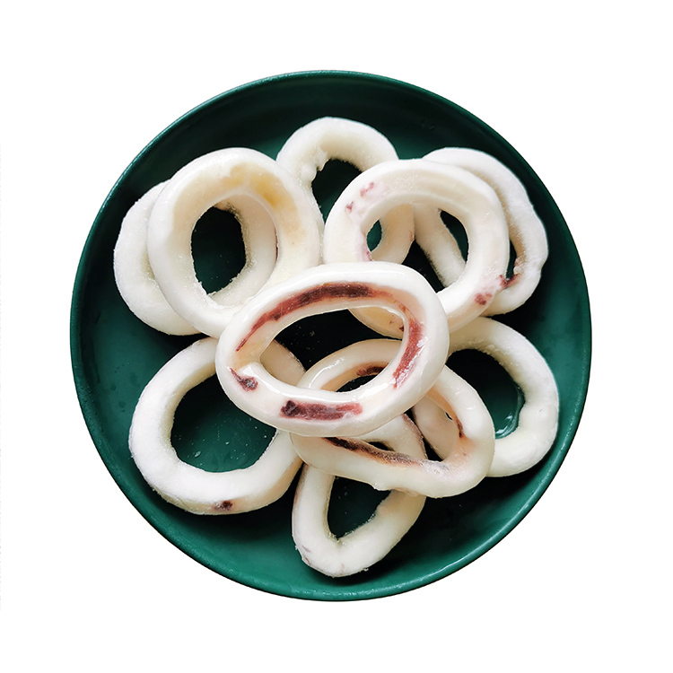 SANFENG морепродукты замороженный черный кальмар кольцо кожа на