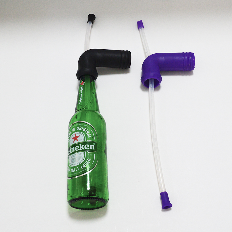 factory hot sale Black Beer Bongs Snorkel Beer Game 2021 Hot Sale Drinking Snorkel