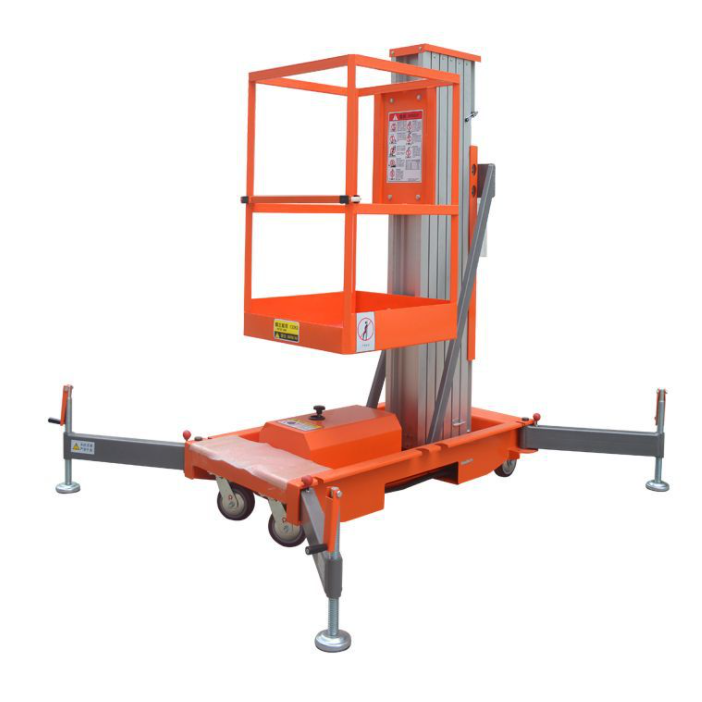 aluminum platform lift aerial work platform mobile elevated work platform