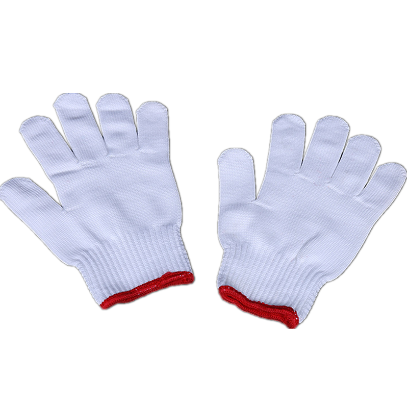 super september Factory wholesale sturdy washable anti-static industrial protective cotton gloves safety gloves