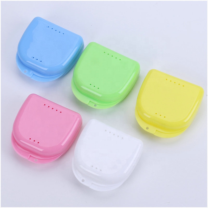 Travel Denture Case Dental Retainer Container Great for Dental Care