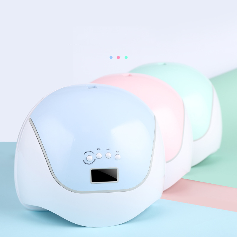 2020 New Arrival 48w pro cure wireless dual light rechargeable cordless sun uv led gel dryer nail lamp for salon manicure