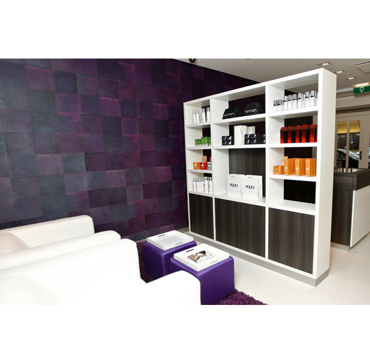 Modern Hair Salon Furniture Barber Shop Kiosk Retail Beauty Store