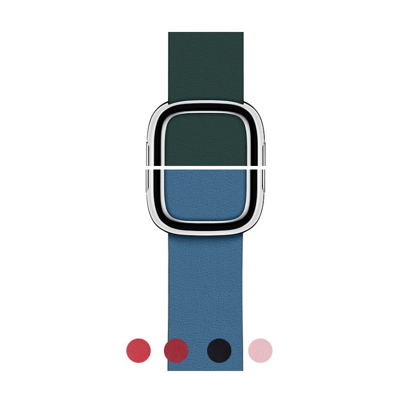 Для Apple Watch Современная Пряжка Магнитный кожаный ремешок браслет для iWatch Series Band SE/6/5/4/3