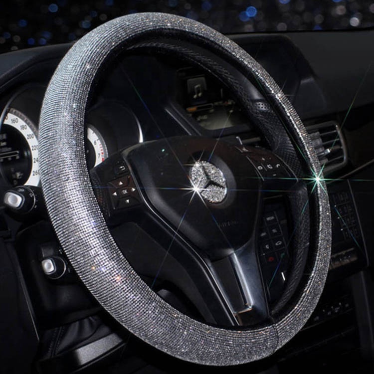 Украшение для салона автомобиля, 6 комплектов чехлов на руль, Кожаные чехлы на руль