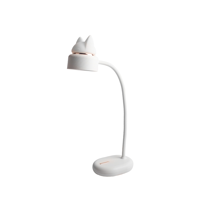 USB LED Защита глаз настольная лампа с ночной свет Детские Носки с рисунком мордочки кошки прикроватная лампа для чтения настольная лампа