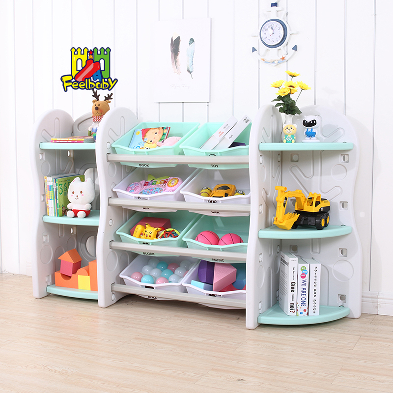 Дешевая самодельная детская книжная полка Feelbaby