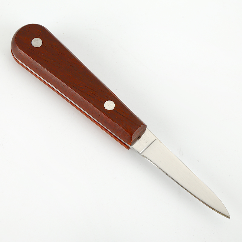 Из нержавеющей стали с деревянной ручкой для устриц Shucker устриц моллюсков моллюск нож устричный нож для приборов для морепродуктов