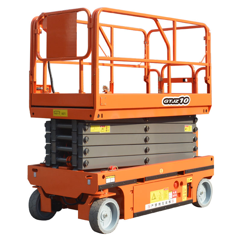 Qiyun Kinglift Factory поставляет 12 м электрический/полностью автоматический гидравлический ножничный подъемник с воздушной платформой с CE