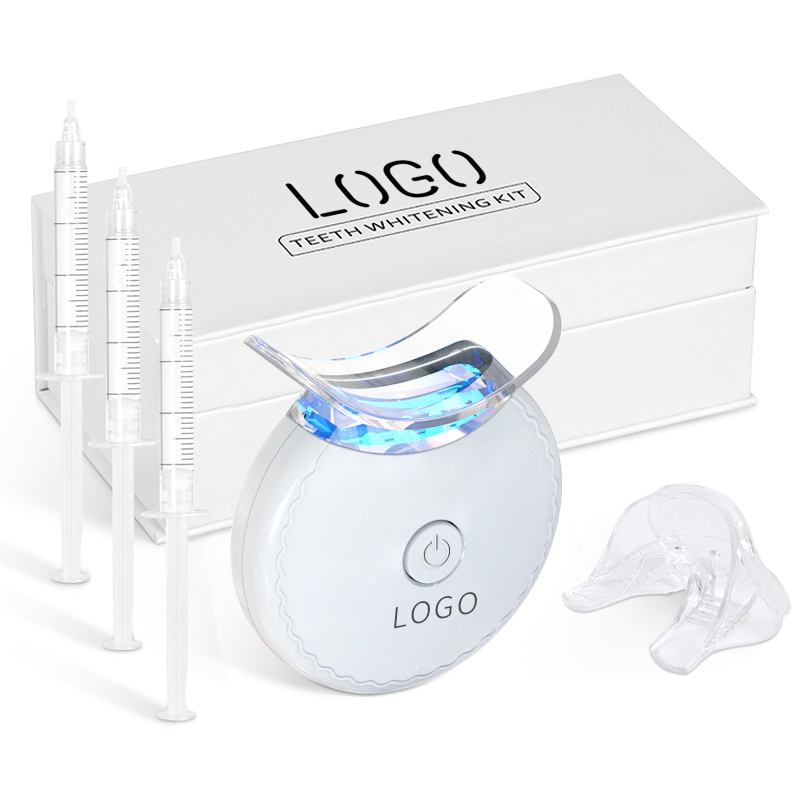 2021 Custom Packaging Private Logo OEM Machine Whiten Gel Mini Light Teeth Whitening Led Kits