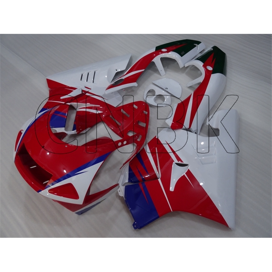 NSR250 RR 94 95 Пластиковые обтекатели NSR250R NC28 94 95 красный белый Обтекатели NSR250R NC28 1994 - 1999 комплекты корпусов