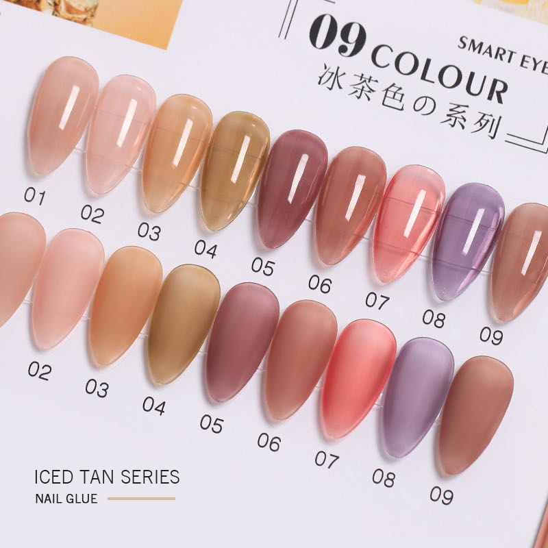 Startree Ice Tea Color Nail Gel Nail Art Products Mixed Color UV Nail Gel Polish
